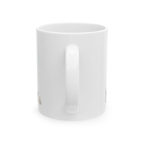 Cozy & Unbothered Ceramic Mug — Cozy Lounge Coffee Cup (11oz, 15oz)