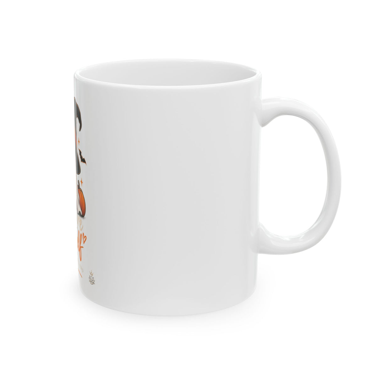Halloween Ghost Mug – "Take Care Yourself" Cute Witch Ghost Coffee Cup (11oz, 15oz)
